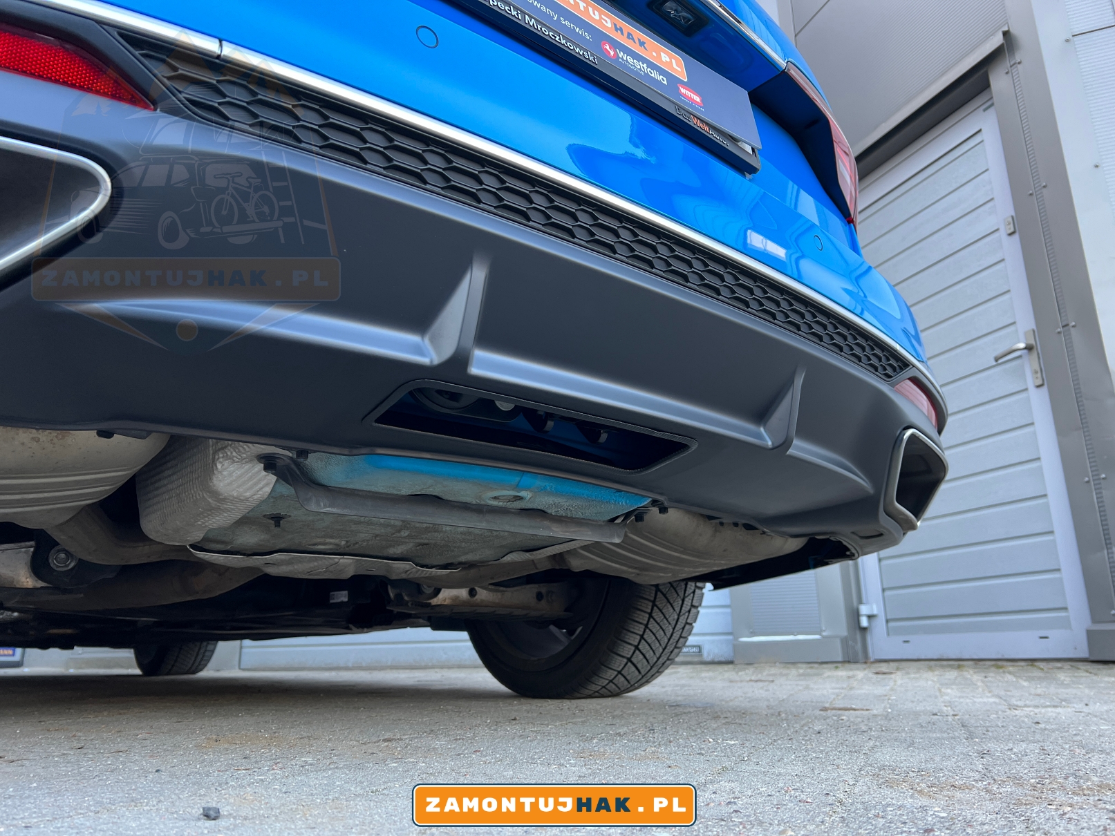 Audi A4 Avant B9 gotowe do przygód z hakiem holowniczym Westfalia